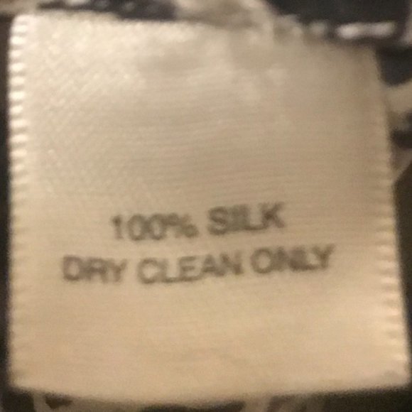 Black and White leopard print silk shirt - Picture 3 of 3